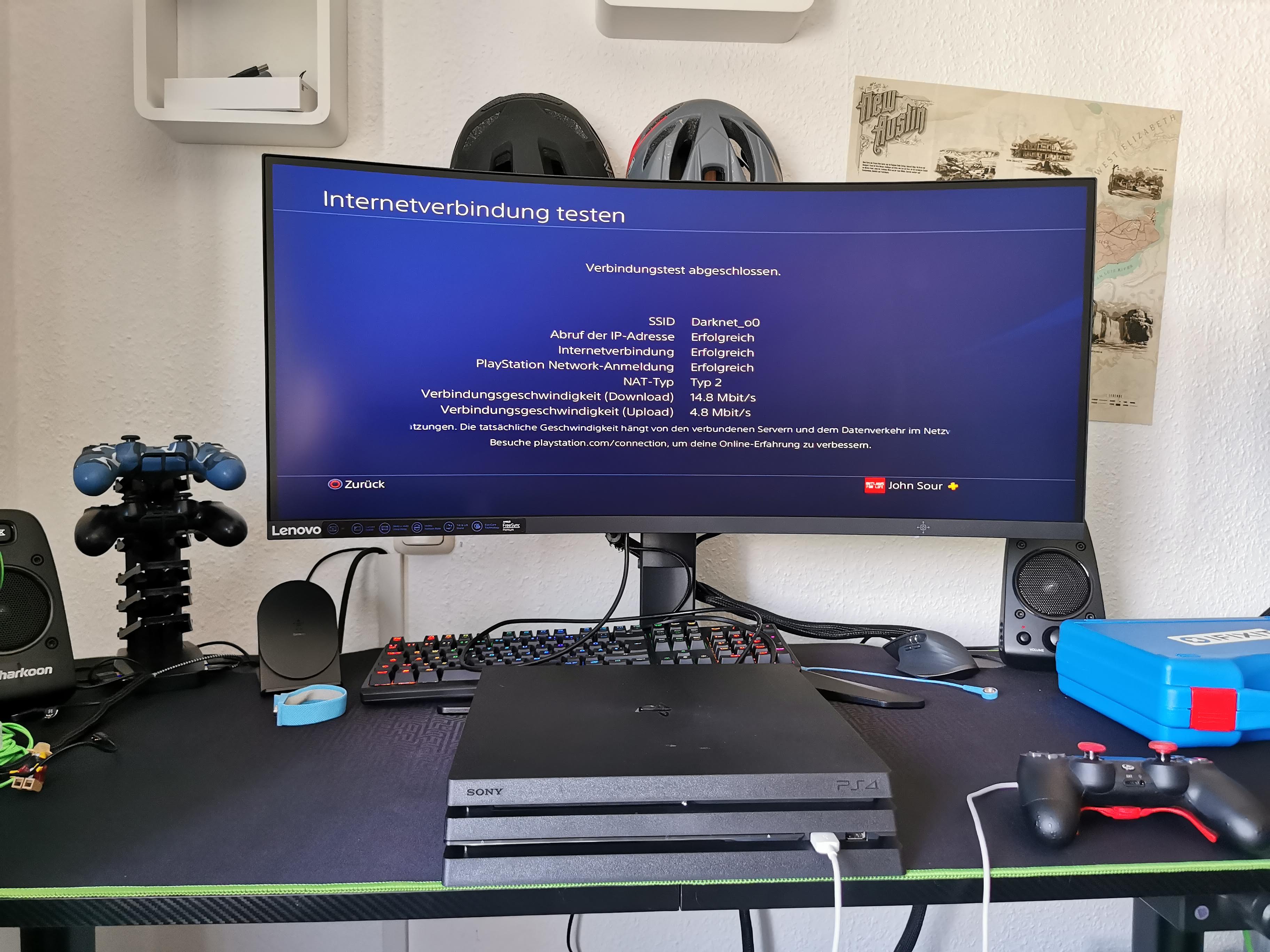 Verbindungs- und Funktionstest am System